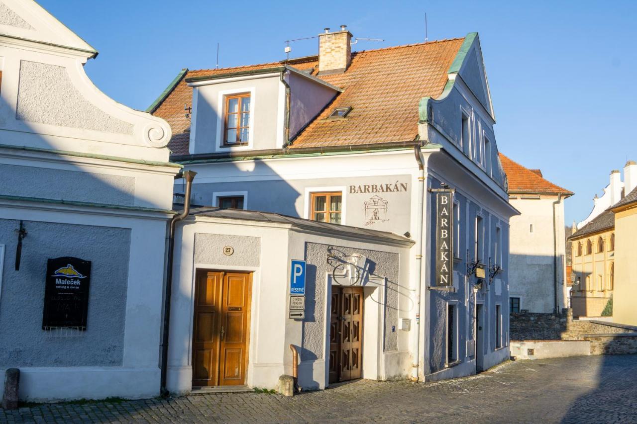 Hotel Barbakan Český Krumlov Dış mekan fotoğraf